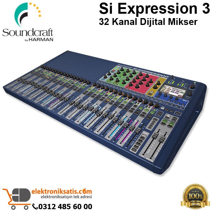 Soundcraft Si Expression 3 32 Kanal Dijital Mikser