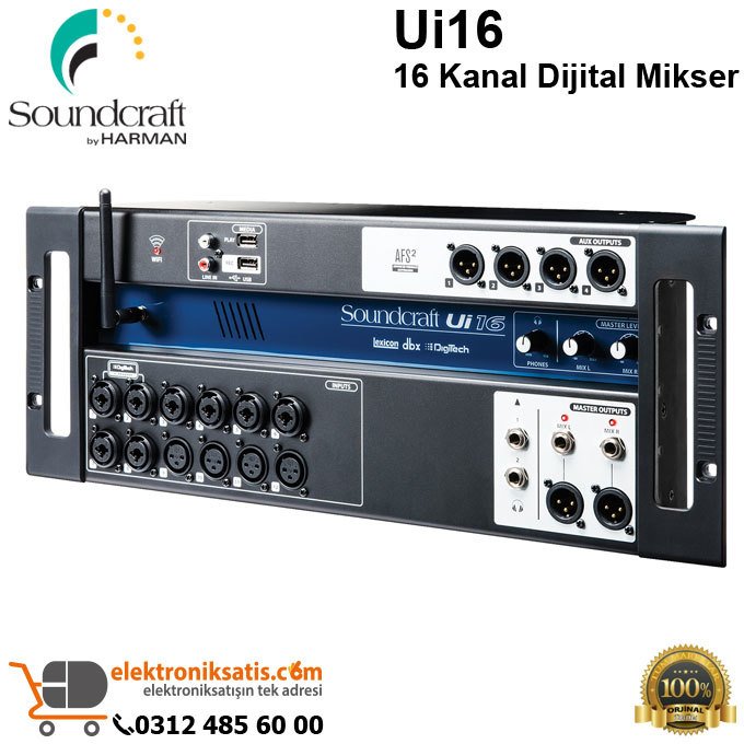 Soundcraft Ui16 16 Kanal Dijital Mikser
