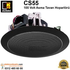 AUDAC CS55 100 Volt Siyah Asma Tavan Hoparlörü