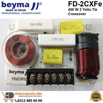 Beyma FD-2CXFe 400 W 2 Yollu Tiz Crossover