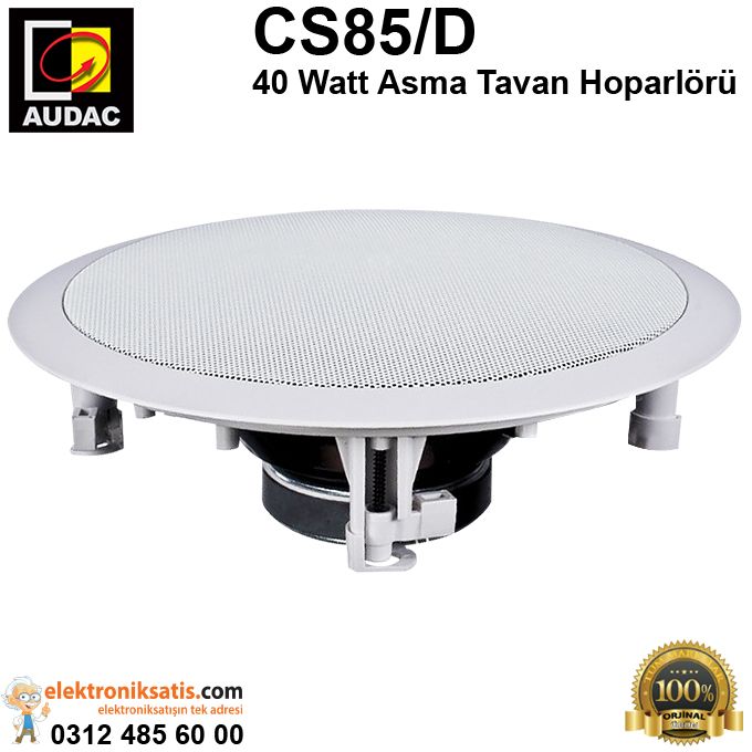 AUDAC CS85/D 40 Watt Asma Tavan Hoparlörü