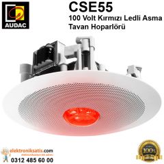 AUDAC CSE55 100 Volt Kırmızı Ledli Asma Tavan Hoparlörü