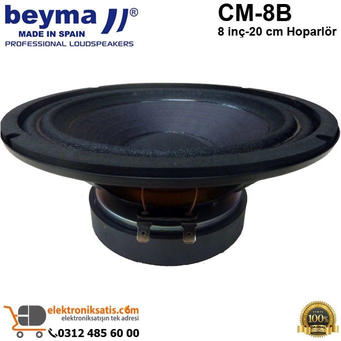 Beyma CM-8B 8 inç 20 cm Hoparlör