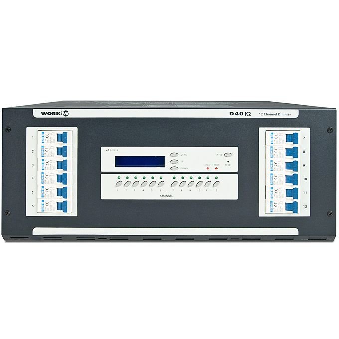 Work D40 K2 12 Kanal Dimmer Kumanda Konsolu