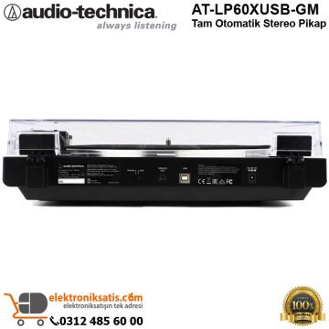 Audio Technica AT-LP60XUSB-GM Tam Otomatik Stereo Pikap