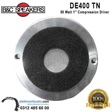 B&C Speakers DE400 TN 50 Watt 1'' Compression Driver