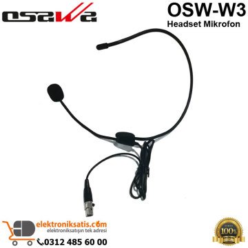 OSAWA OSW-W3 Headset Mikrofon