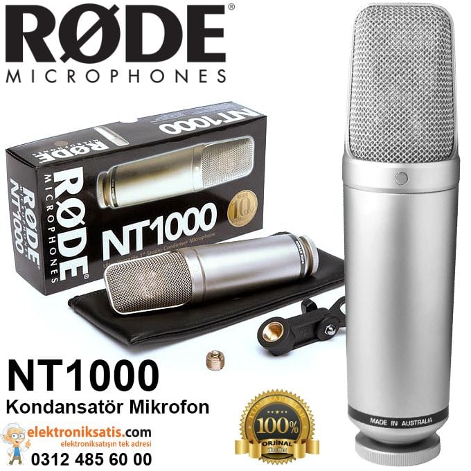 RODE NT1000 Kondansatör Mikrofon