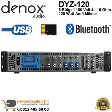 Denox DYZ-120 100V 120 Watt 6 Bölgeli Anfi