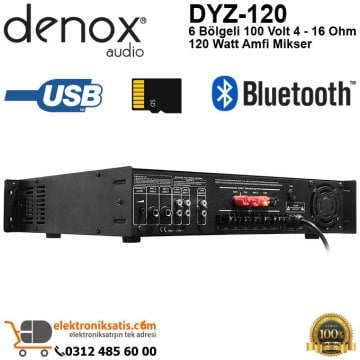 Denox DYZ-120 100V 120 Watt 6 Bölgeli Anfi
