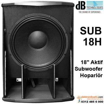 dB technologies SUB 18H Aktif Subwoofer Hoparlör