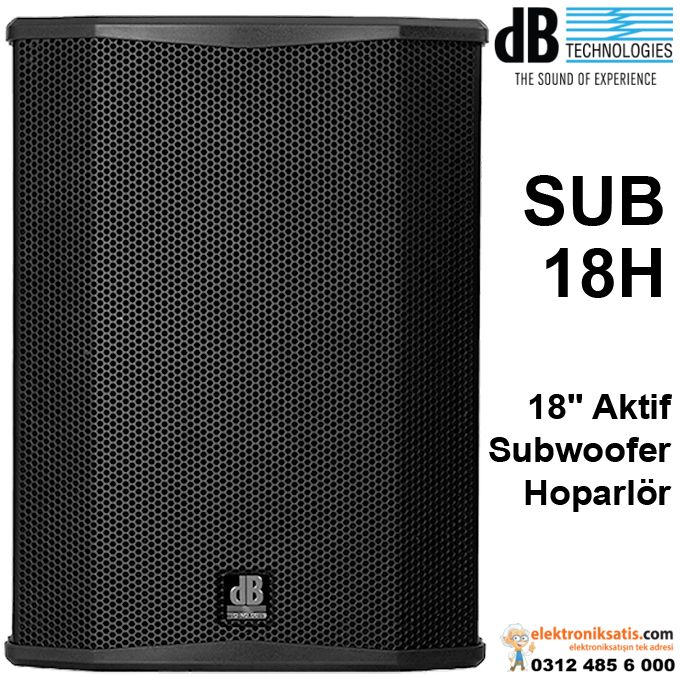 dB technologies SUB 18H Aktif Subwoofer Hoparlör