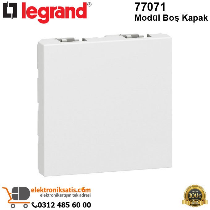 Legrand 77071 Modül Boş Kapak