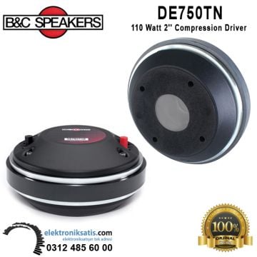 B&C Speakers DE750 TN 110 Watt 2'' Compression Driver