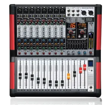 DDS D–8P2000 FX 8 Kanal 2x1000 Watt Power Mixer