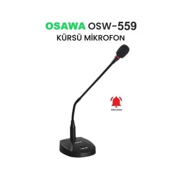 OSAWA OSW-559 Ding Donglu Kürsü Mikrofonu