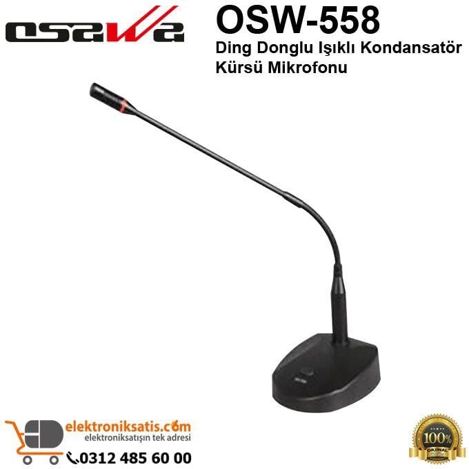 OSAWA OSW-559 Ding Donglu Kürsü Mikrofonu