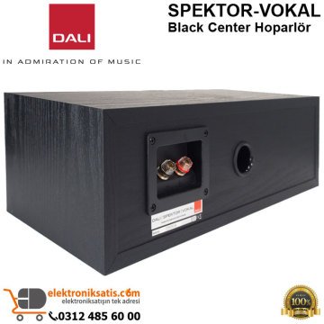 Dali SPEKTOR-VOKAL Black Center Hoparlör