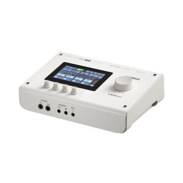Yamaha URX44 6 Giriş 4 Çıkış Dokunmatik Ekran MicroSD USB Ses Kartı (URX44W Beyaz)