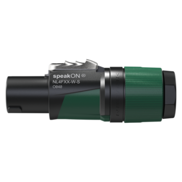 Neutrik NL4FXX-W-S Speakon 4 Pin Konnektör