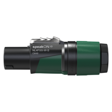 Neutrik NL4FXX-W-S Speakon 4 Pin Konnektör