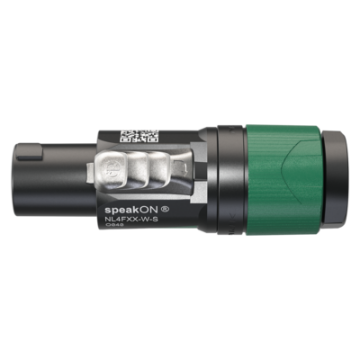 Neutrik NL4FXX-W-S Speakon 4 Pin Konnektör