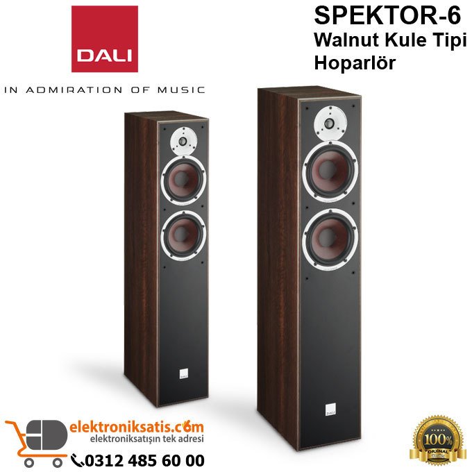 Dali SPEKTOR-6 Walnut Kule Tipi Hoparlör