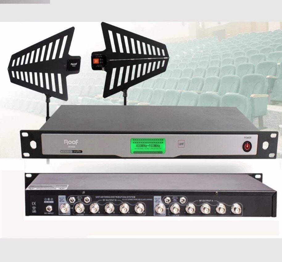 Roof R-5000 Aktif Anten ve Güç Dağıtım Sistemi (UHF)