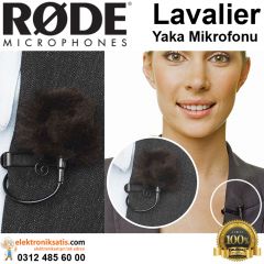 RODE Lavalier Yaka Mikrofonu