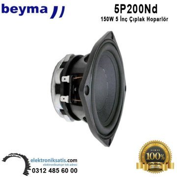 Beyma 5P200/Nd 5 inç-13 cm Hoparlör