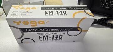 Yoga EM-140 Kablolu Hassas Yaka Mikrofonu