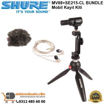 Shure MV88+SE215-CL BUNDLE Mobil Kayıt Kiti