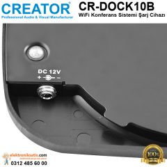 Creator CR-DOCK10B WiFi Konferans Sistemi Şarj Cihazı