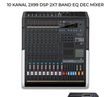 DDS D-10M 10 Kanal 2x99 DSP Dec Mixer