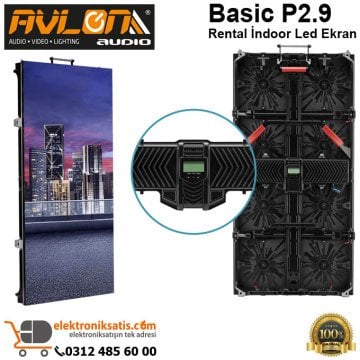 Avlon Basic P2.9 Rental indoor Led Ekran
