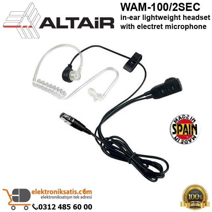Altair AM-100/2SEC intercom Headset