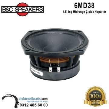 B&C 6MD38 6.5' - 16 cm Midrange Çıplak Hoparlör