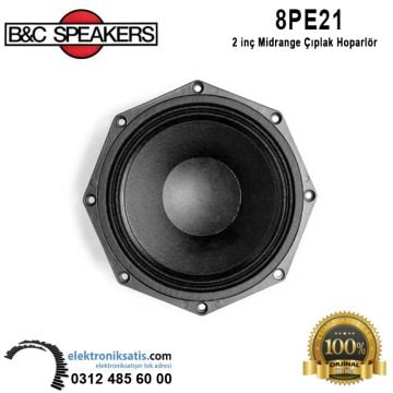 B&C 8PE21 8 inc 20 cm Midrange Hoparlör