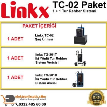 Linkx TC-02 Paket Tur Rehber Sistemi
