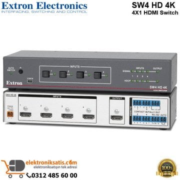 Extron SW4 HD 4K 4X1 HDMI Switch