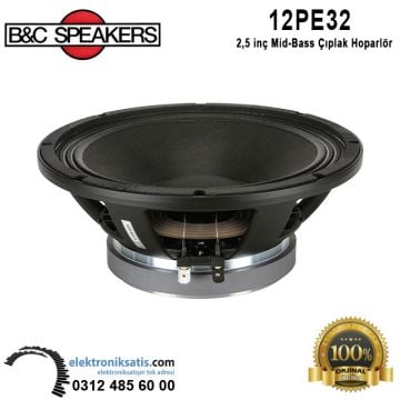 B&C 12PE32 12 inc 30 cm Mid-Bass Hoparlör