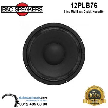 B&C 12PLB76 12 inc 30 cm Woofer Hoparlör