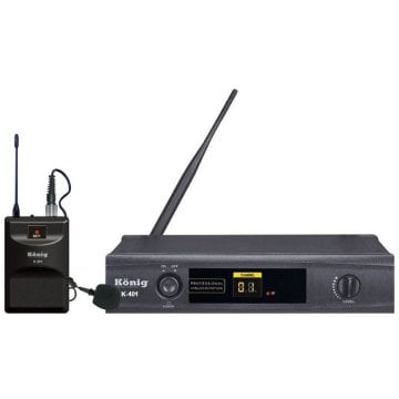 König K-401 Wireless Yaka Telsiz Mikrofonu