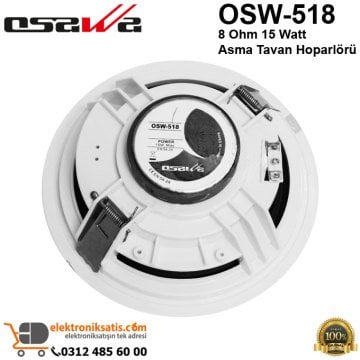 OSAWA OSW-518 15 Watt Asma Tavan Hoparlörü