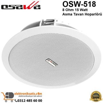 OSAWA OSW-518 15 Watt Asma Tavan Hoparlörü