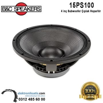 B&C 15PS100 15' - 38 cm Subwoofer Hoparlör