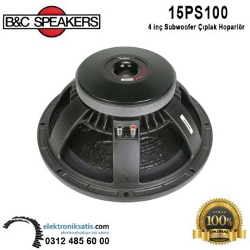 B&C 15PS100 15' - 38 cm Subwoofer Hoparlör