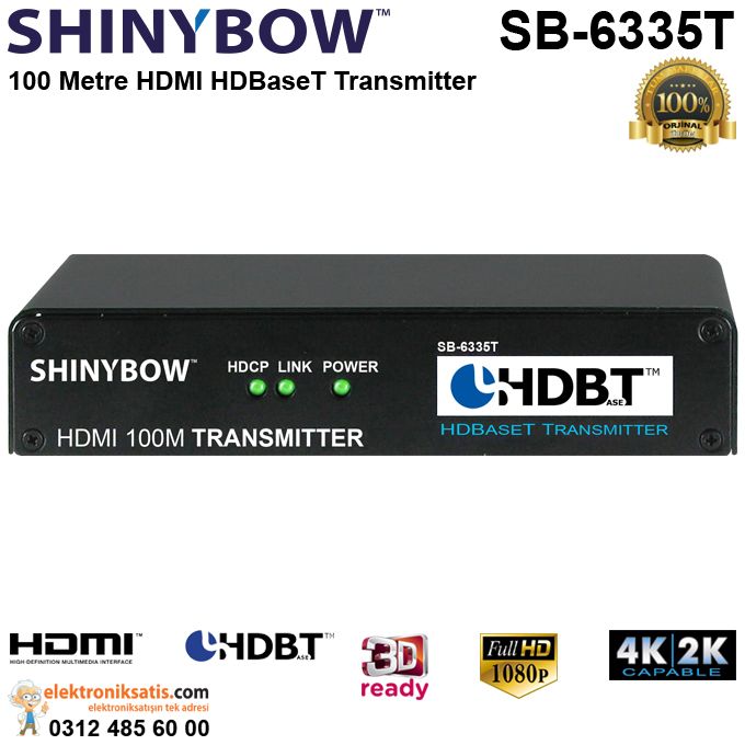 Shinybow SB-6335T HDMI HDBaseT Extender Transmitter