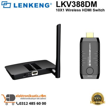 Lenkeng LKV388DM 10X1 Wireless HDMI Switch