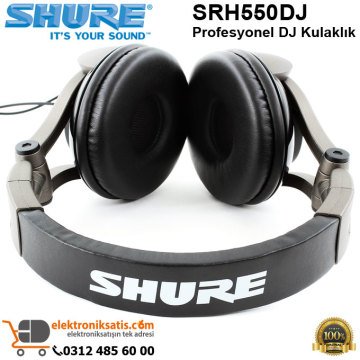 Shure SRH550DJ Profesyonel DJ Kulaklık
